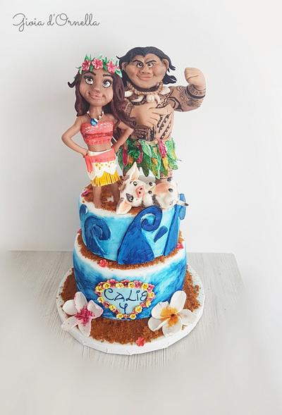 Vaiana - Cake by Ornella Marchal 