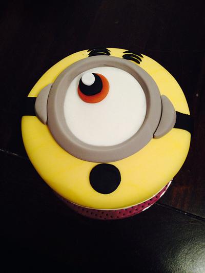 Minion!  - Cake by Claire Trainor-Hayes (Pretty Petals Cakery) 