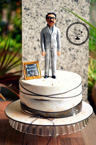 Sugar Caricature Cake - Cake by Slice of Heaven By Geethu
