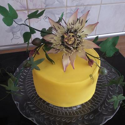 my passionfreutcake - Cake by Anna's SugarFlowers