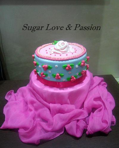 sweet  spring - Cake by Mary Ciaramella (Sugar Love & Passion)