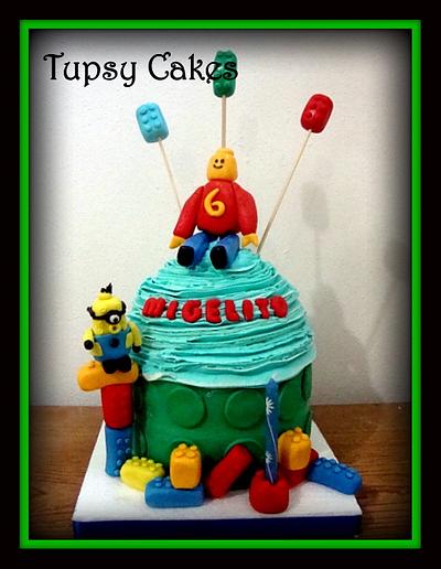 lego big cupcake - Cake by tupsy cakes