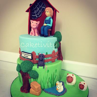 Charlotte's Web - Cake by Caketivity