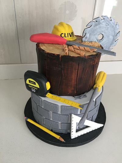 Woodwork and Engineer - Cake by Rhona
