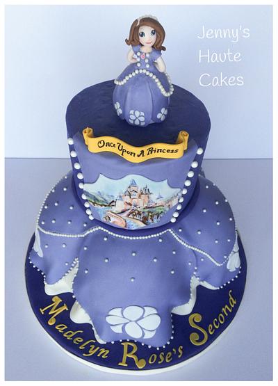 Once Upon A Princess: Sofia the First - Cake by Jenny Kennedy Jenny's Haute Cakes