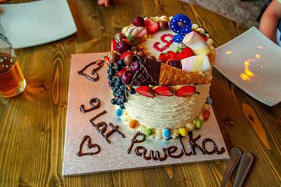 Birthday cake  - Cake by Anna 