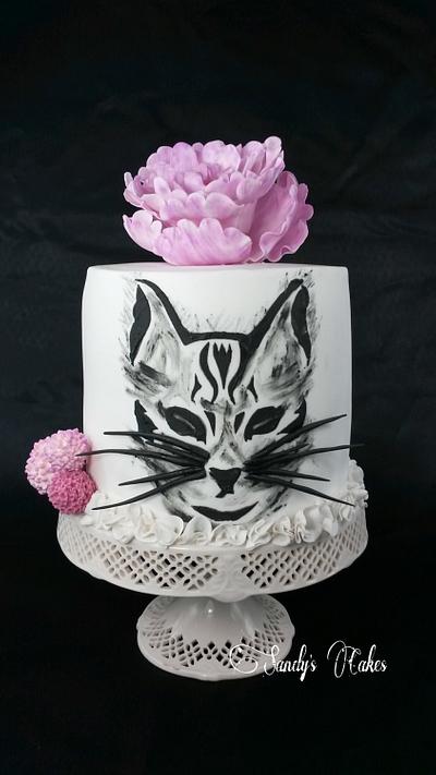 Birthday Cake Kitty Cat - Cake by Sandy's Cakes - Torten mit Flair
