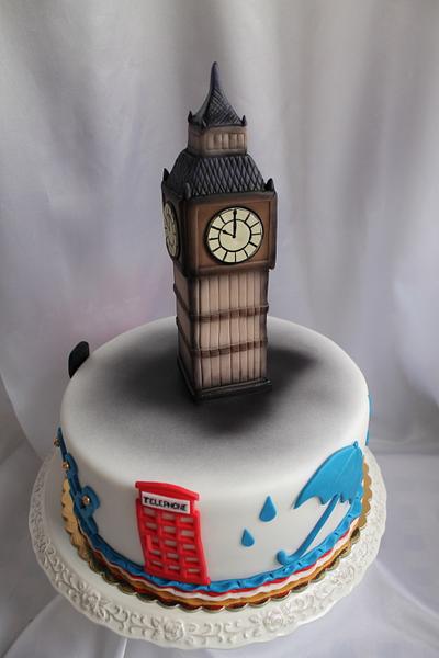 I love London - Cake by Kateřina Lončáková