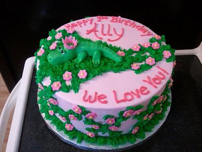 Ally-Gator - Cake by Kim Dickerson