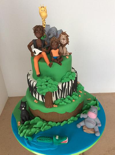 Safari time!! - Cake by Cinta Barrera
