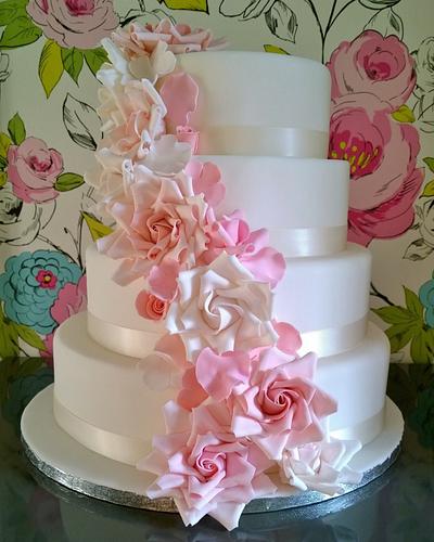 Wedding Cake - Cake by ECCakeCo