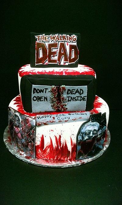 Walking Dead Cake - Cake by Mariela 