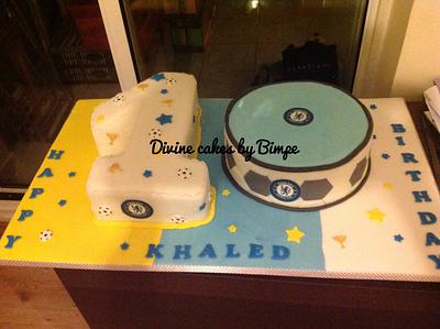 No 10 football themed cake - Cake by Divine cakes by Bimpe 