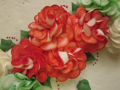 Buttercream roses - Cake by Steel Penny Cakes, Elysia Smith