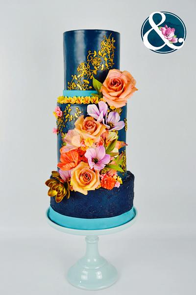 Wedding Cakes Inspired By Fashion A Worldwide Collaboration - Cake by José Pablo Vega