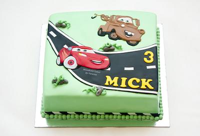 Cars - Cake by Vanessa