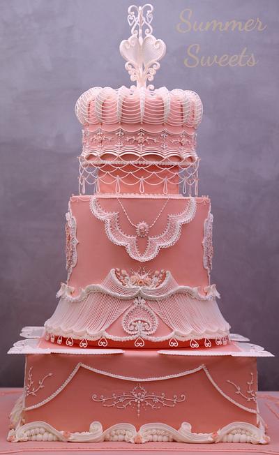 Wedding cake  - Cake by Samar ehab