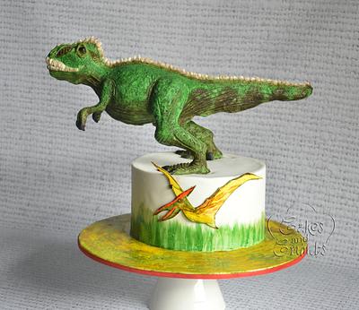 Giganotosorus cake!!!! - Cake by Hima bindu