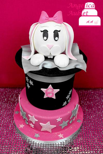 Magic Hat and Bunny - Cake by Angelica