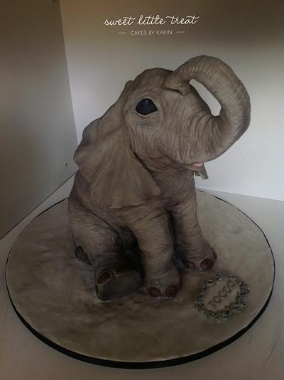 Baby Elephant cake - Cake by Sweet Little Treat