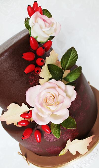 Rose and rosehip - Cake by Kateřina Lončáková