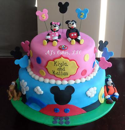 Mickey Mouse Clubhouse Cake - Cake by Amanda Reinsbach