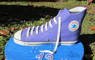 Converse Boot - Cake by The Cake Tin