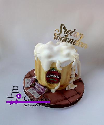 Beer mug cake - Cake by Radmila