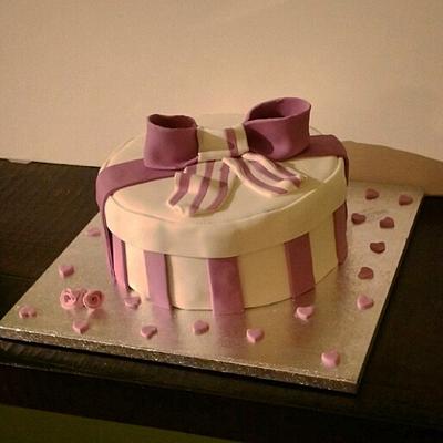 present box - Cake by nef_cake_deco