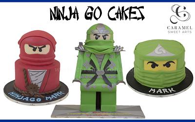 Ninja Go Cakes - Cake by Caramel Doha