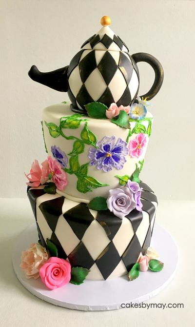 Mackenzie Childs inspired - Cake by Cakes by Maylene