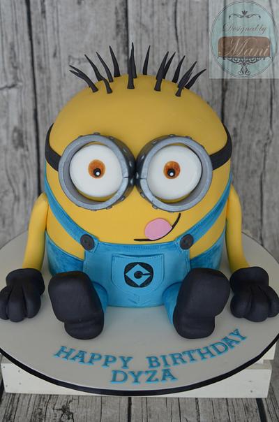 Minion birthday cake - Cake by designed by mani