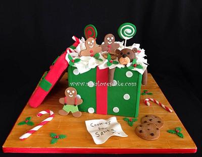 Christmas Toy Box - Cake by Ritsa Demetriadou