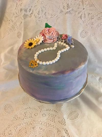 Vintage Watercolor - Cake by Julia 