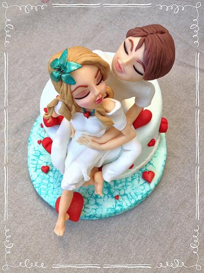 Be my Valentine - Cake by Pepper Posh - Carla Rodrigues
