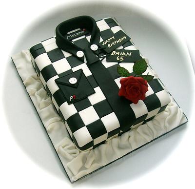 Grand prix shirt cake - Cake by Vanessa 