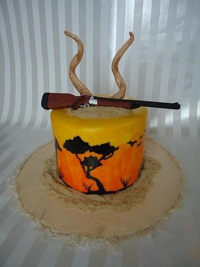 African safari     - Cake by Molly Steffens