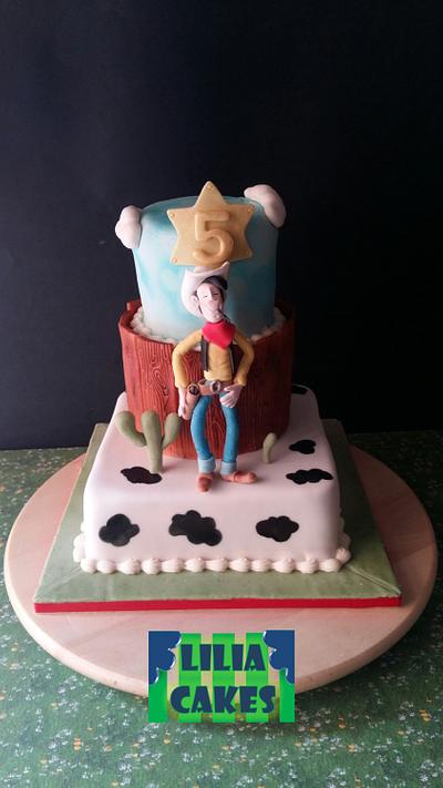 Lucky Luke Cake and cookies - Cake by LiliaCakes