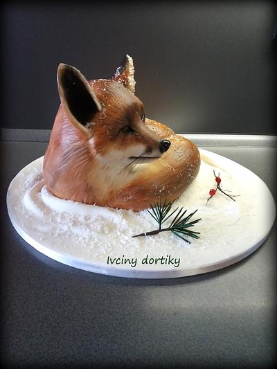 Fox - Cake by Ivciny dortiky
