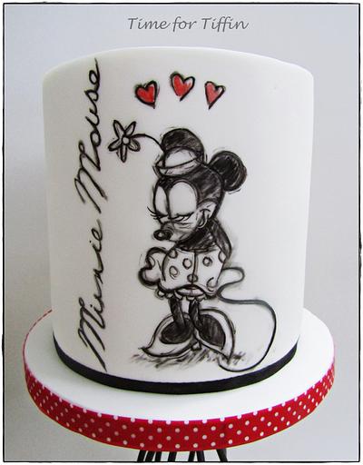 Vintage Minnie  - Cake by Time for Tiffin 