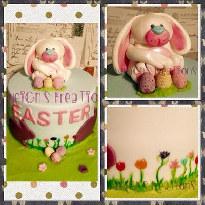 Easter Bunny - Cake by Kayleigh's Kreations 