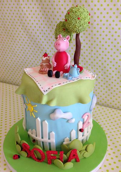 Peppa pig - Cake by Cristina Sbuelz