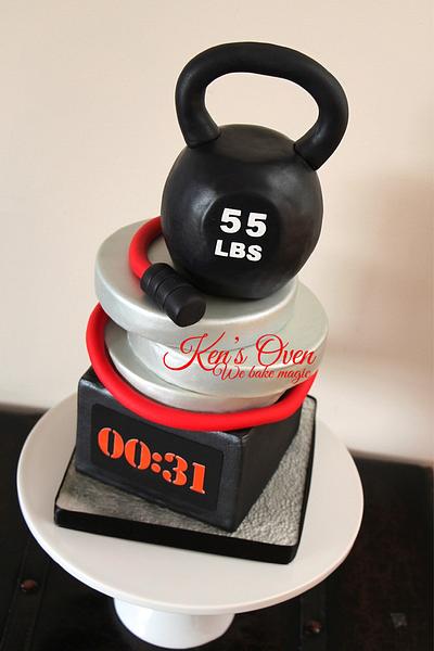 CrossFit Cake - Cake by Kendari Gordon