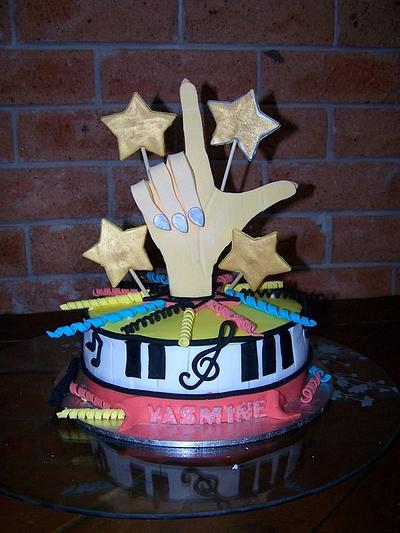 Glee birthday Cake - Cake by The Custom Piece of Cake