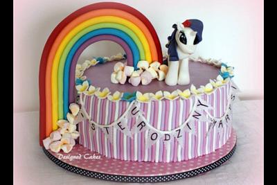 Rainbow - Cake by Urszula Maczka