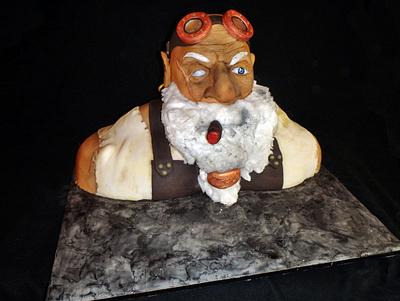 Dwarf Blacksmith  - Cake by Reposteria El Duende