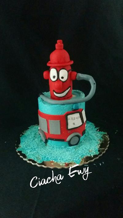 Tort Straż Pożarna  - Cake by Ewa