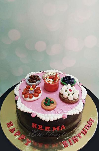 Favorite indian food on cake - Cake by Shivani Erichedu
