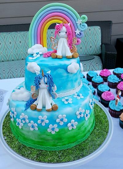 Baby unicorns  - Cake by Garima rawat