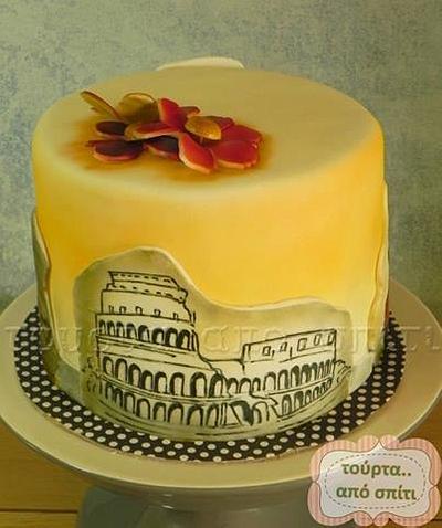 italy - Cake by Ioannis - tourta.apo.spiti